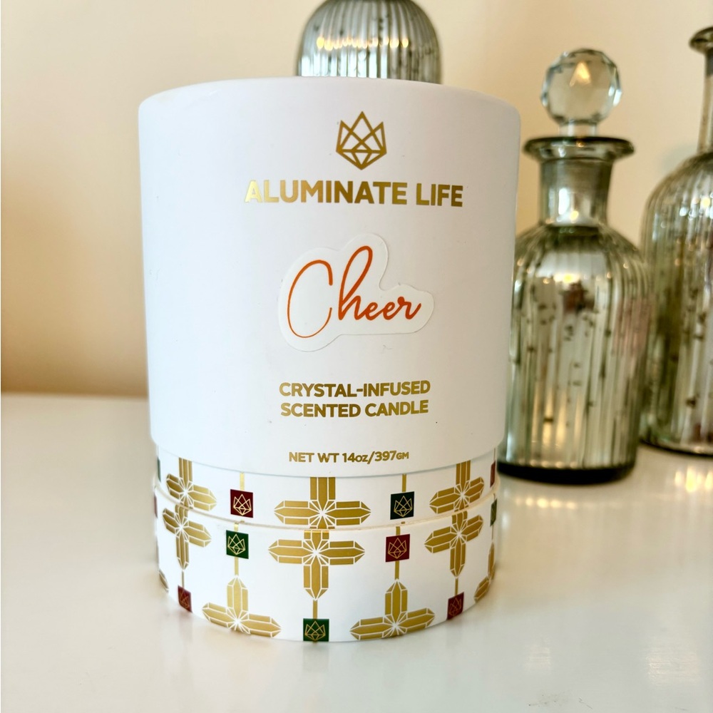NWT Aluminate Life “Cheer” Candle